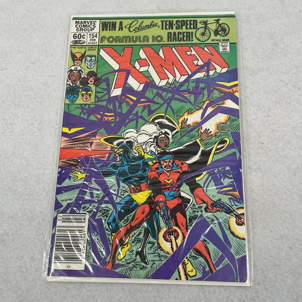 The Uncanny X-Men 154 Marvel Comics 1982 Corsair Starjammers Dave Cockrum Art